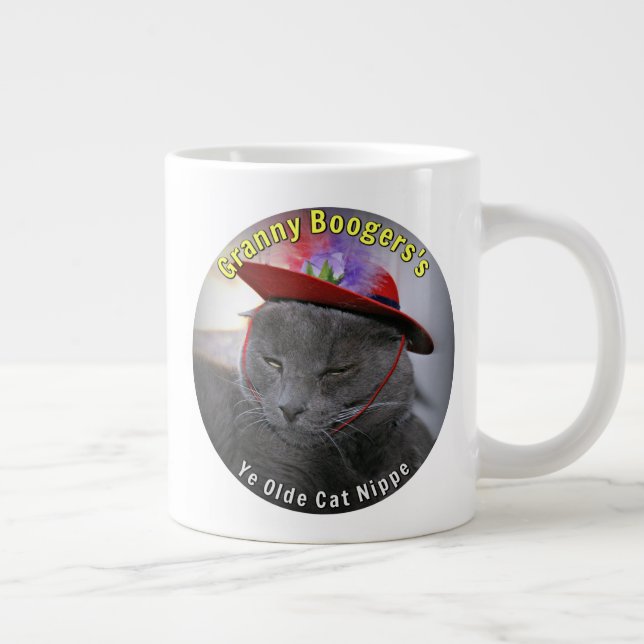 Granny Boogers's Ye Old Cat Nippe mug (Right)