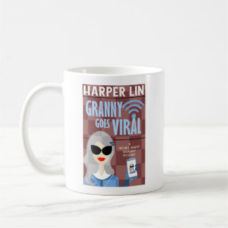 Granny Goes Viral by Harper Lin Book Cover Mug
