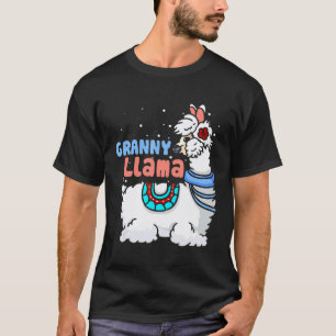 Granny Llama Matching Family Christmas Pyjamas T-Shirt