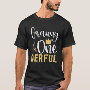 Granny of Mr Onederful 1st Birthday First One Derf T-Shirt