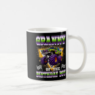Granny Of The Birthday Boy Monster Truck Birthday Coffee Mug