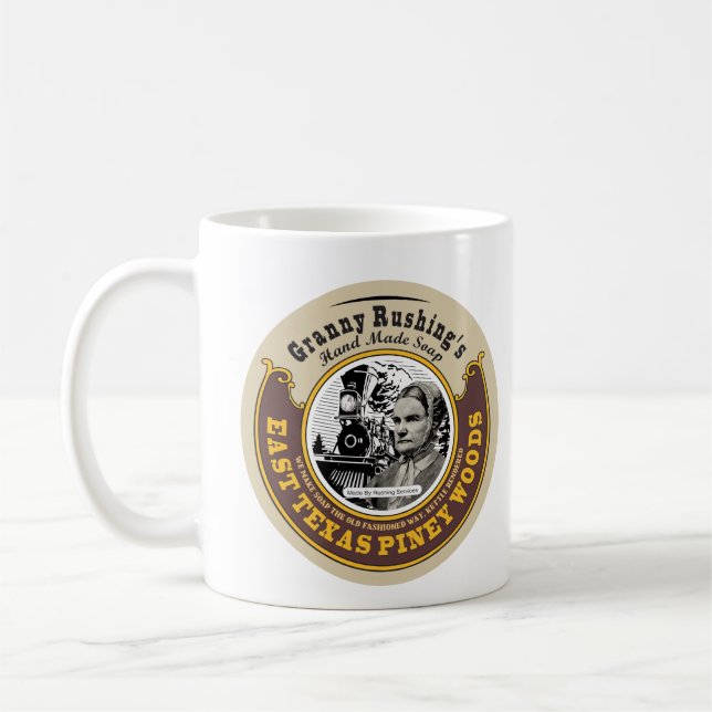 GRANNY RUSHINGS 11OZ COFFEE MUG (Left)