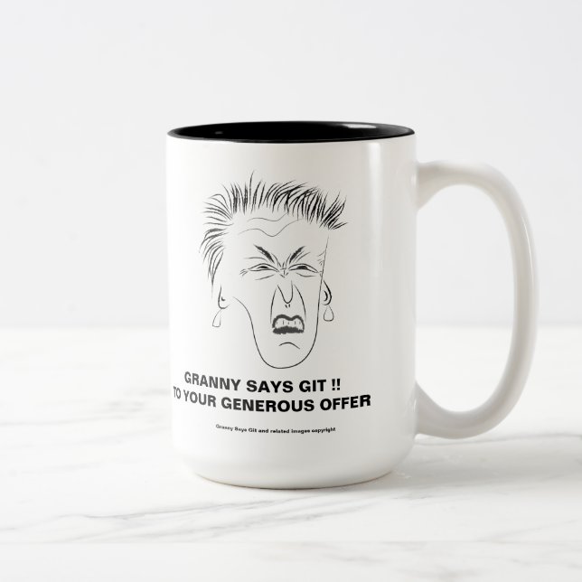 Granny Says Git Mug 2 (Right)