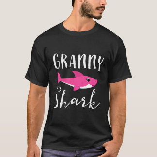 Granny Shark Grandma Grandmother K Shark T-Shirt