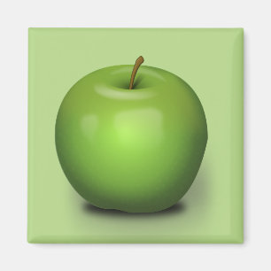 Granny Smith Apple Magnet