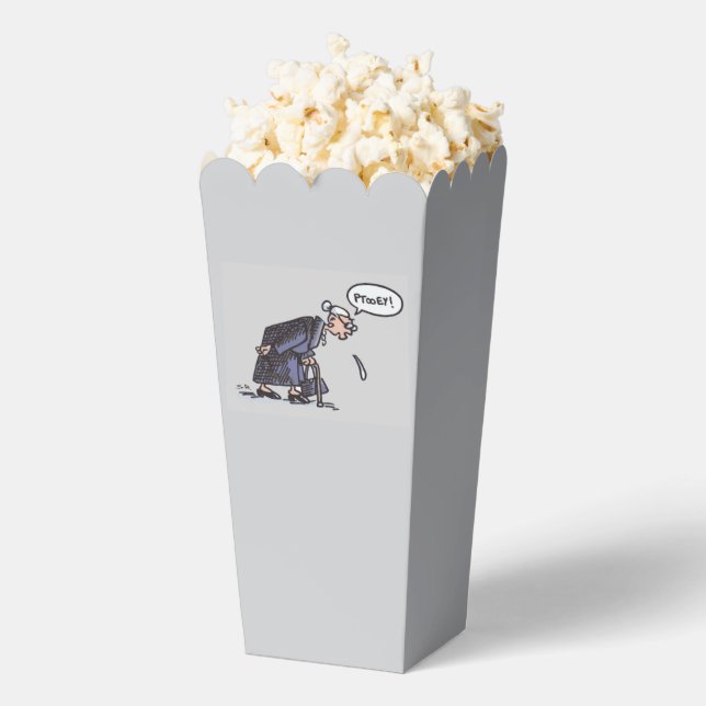 Granny Spitting popcorn boxes (Popped)