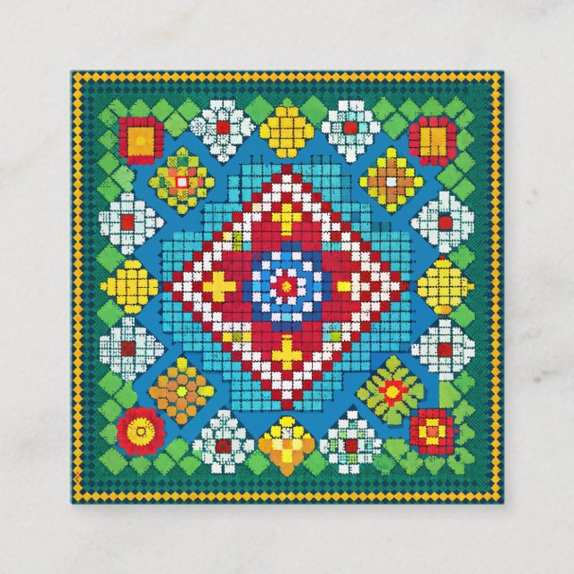 Granny Square Bloomers Enclosure Card (Front)