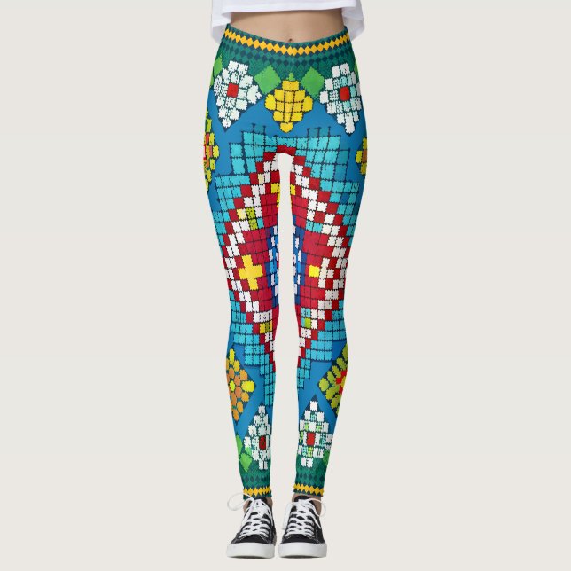 Granny Square Bloomers Leggings (Front)