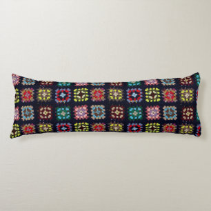 Granny squares body cushion
