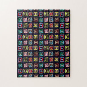 Granny squares jigsaw puzzle