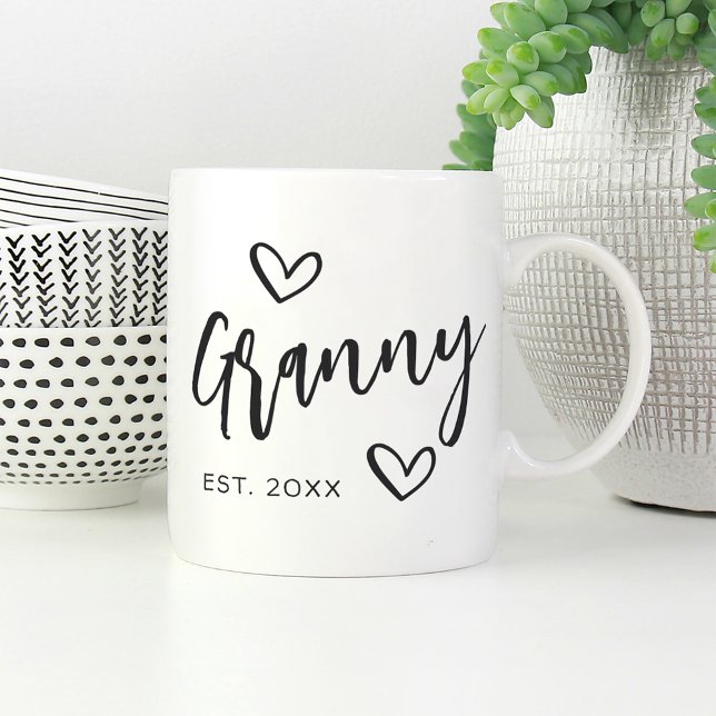 Granny Year Established Grandma Coffee Mug (Creator Uploaded)