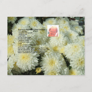 Granny's Chocolate Chip Cookies Recipe Postcard