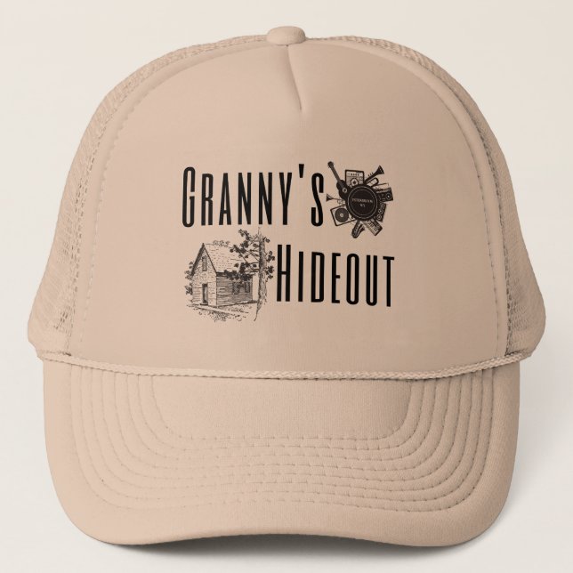 Grannys Lid Protector Trucker Hat (Front)