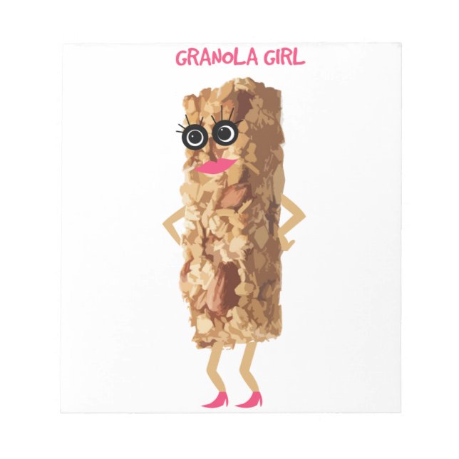 Granola Girl Notepad (Front)