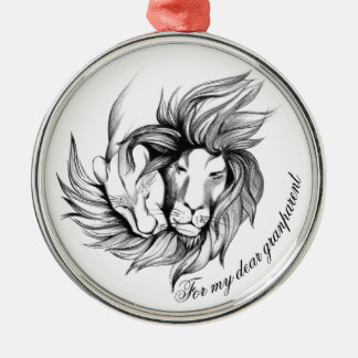 Granparent in love Ceramic Ornament