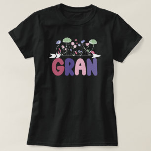 Gran's Wildflower Garden: Vibrant Gran T-Shirt