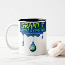 Grant 7 SINGLE LOGO Coffee Mug