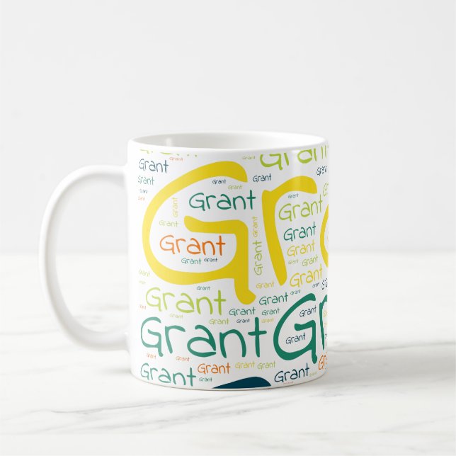 Grant Coffee Mug (Left)