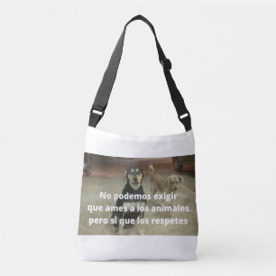 Grant concerning los animales crossbody bag