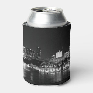 Grant Park Chicago Grayscale Can Cooler