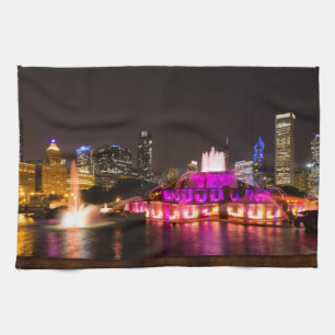 Grant Park Chicago Tea Towel