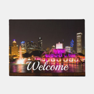 Grant Park Chicago Welcome Doormat