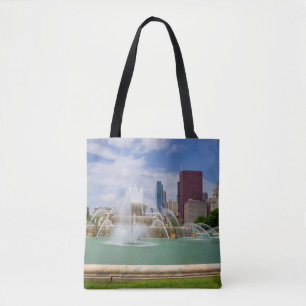 Grant Park City View Tote Bag