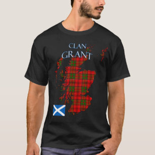 Grant Scottish Clan Tartan Scotland T-Shirt