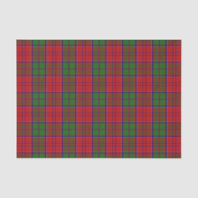 Grant Tartan Plaid Tissue Paper (Front)