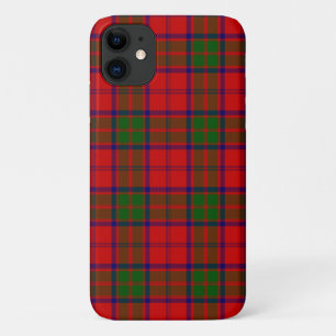 Grant tartan red green plaid iPhone 11 case
