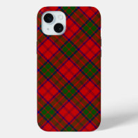 Grant tartan red green plaid