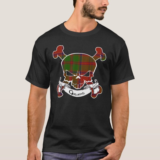 Grant Tartan Skull Shirt (Front)