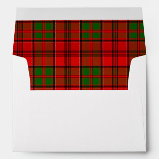 Grant Tartan Wedding Envelopes