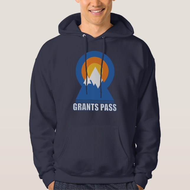 Grants Pass Hike Sunset Hoodie (Front)
