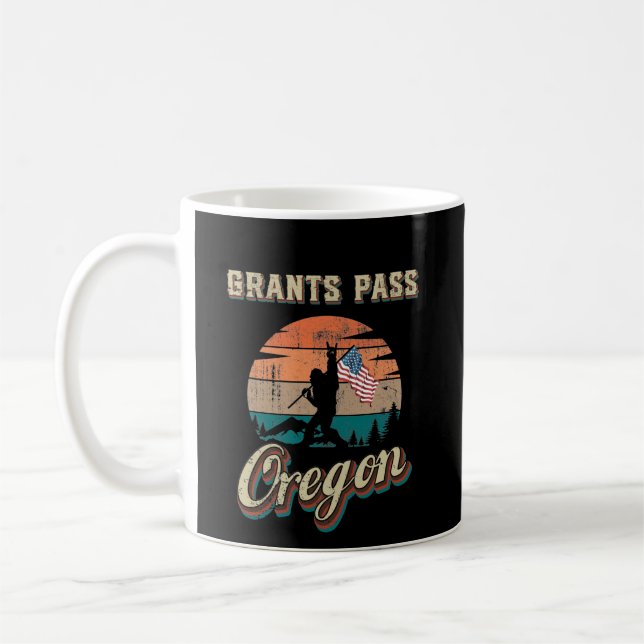 Grants Pass Oregon Coffee Mug (Left)