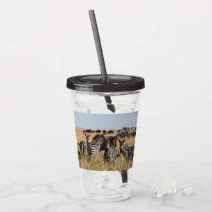 Grant's Zebra Acrylic Tumbler