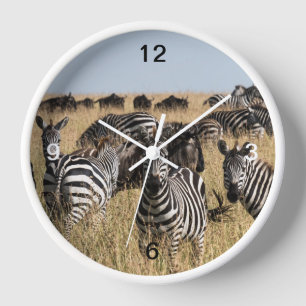 Grant's Zebra Clock