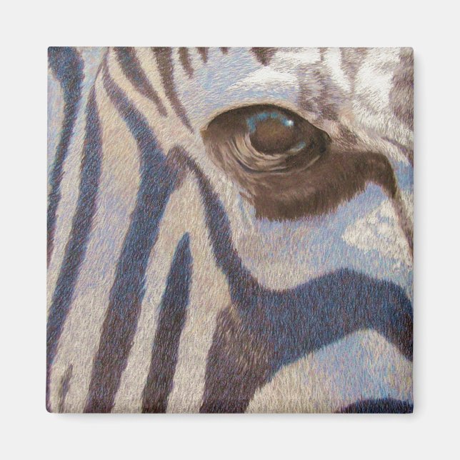 Grant's Zebra Magnet (Front)