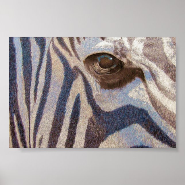 Grant's Zebra Poster (Front)