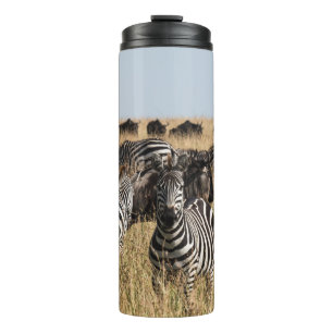 Grant's Zebra Thermal Tumbler