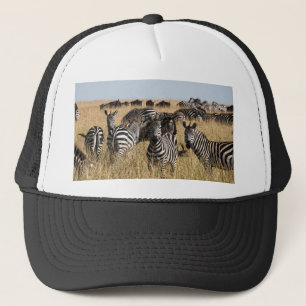 Grant's Zebra Trucker Hat