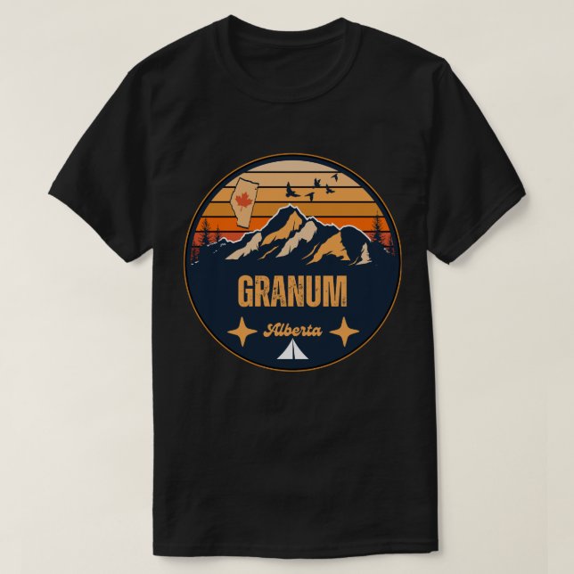 Granum, Alberta T-Shirt (Design Front)