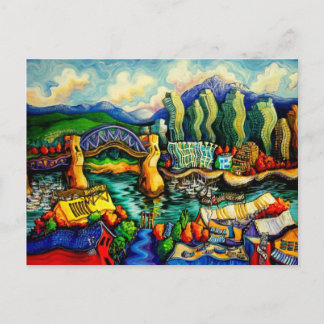 Granville Island Postcard
