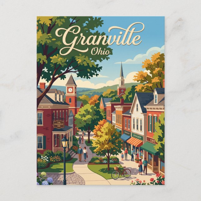 Granville, USA Postcard (Front)