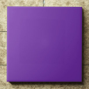 Grape #6f2da8 – Fresh, Dynamic, Modern Charm Ceramic Tile