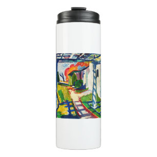Grape Arbor by Henry Lyman Sayen Thermal Tumbler