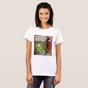 Grape Break-Up Funny Food, Wine & Marriage Comic T-Shirt