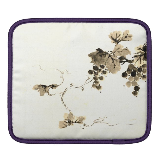 Grape Clusters 1800 iPad Sleeve (Back)