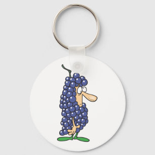Grape Costume Key Ring