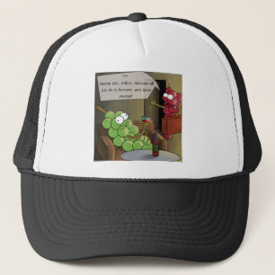Grape Divorces Funny Trucker Hat
